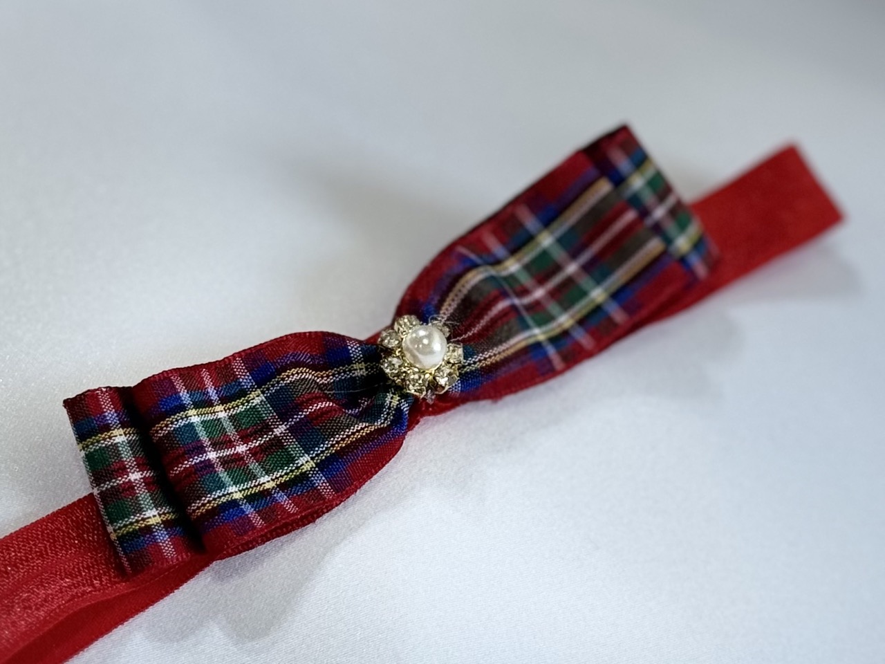 Royal Stewart Plaid Baby Headband